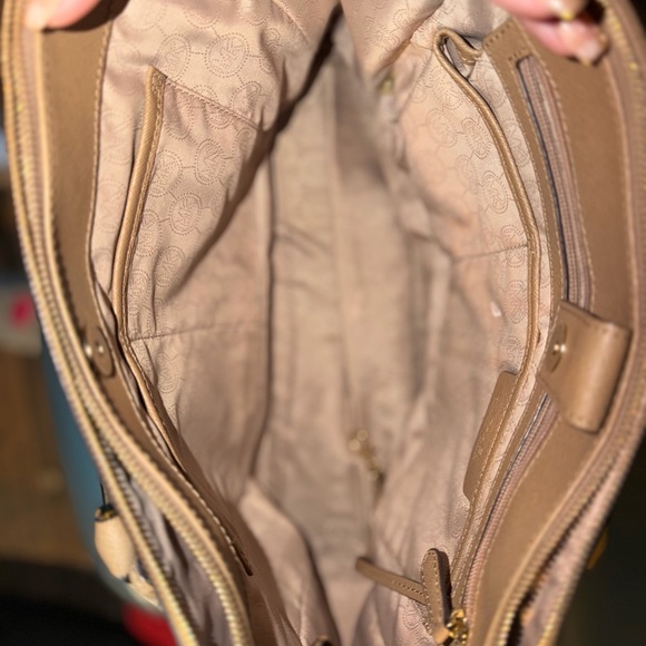Michael Kors Beige Satchel Bag - Picture 5 of 7